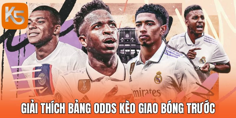 Giải thích bảng Odds kèo giao bóng trước