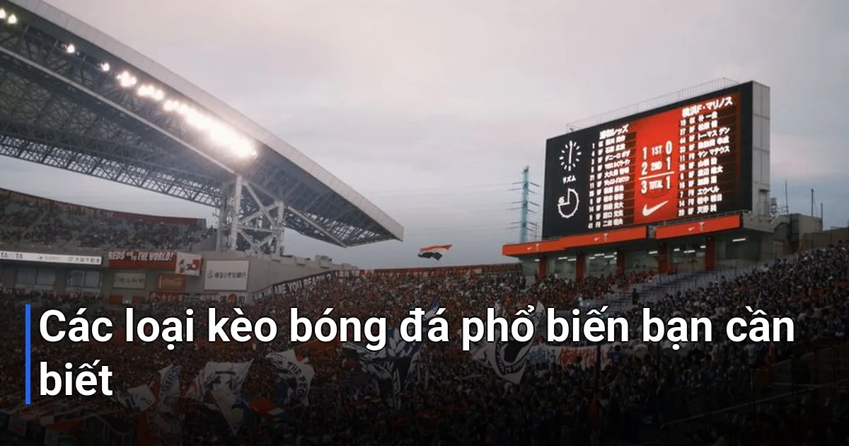 Hiện nay có rất nhiều loại kèo bóng đá khác nhau - Kèo Bóng Đá Là Gì?