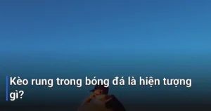 Kèo rung là thuật ngữ chỉ hiện tượng tỷ lệ cược biến động liên tục trong khoảng thời gian ngắn trước giờ bóng lăn - kèo rung
